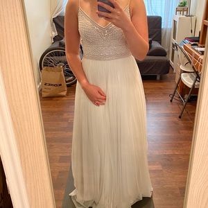 Adrianna Papell beaded bodice ball gown